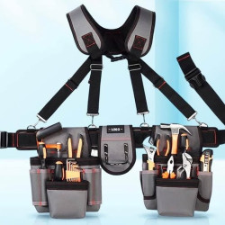 Tool Belt with Shoulder Straps