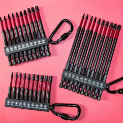 Brand New 10pcs Long Magnetic Torx Screwdriver Bit Set